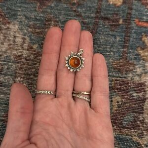 Vintage Amber Pendant